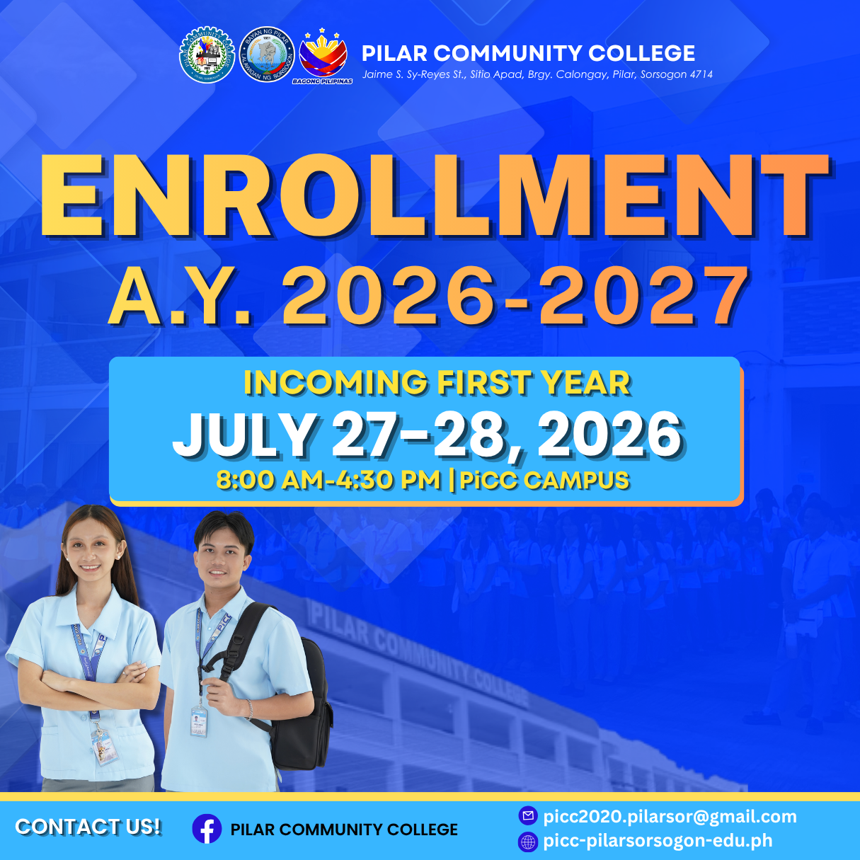 ENROLLMENT FOR POSTING